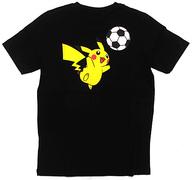 【中古】衣類 ピカチュウ(サッカーボール) Tシャツ ブラック 150サイズ 「ポケットモンスター×adidas」