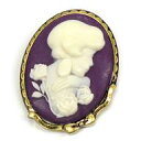 【中古】バッジ・ピンズ ジーナ(紅の豚) 「ジブリがいっぱい カメオブローチコレクション」