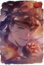 【中古】紙製品 ライアン メッセージ入りイラストカード 「GRANBLUE FANTASY-グランブルーファンタジー-」 2021年バレンタイン・ホワイトデーキャンペーン
