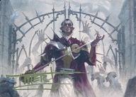 アニメ系トレカ/イニストラード：真紅の契り イラストコレクション 英語版 39/81：Cemetery Gatekeeper(アーティスト金箔押しサイン入り)