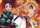 【中古】食玩 パズル 竈門炭治郎&煉獄杏寿郎 「鬼滅の刃 パズルガム2」