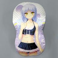 【中古】クッション 抱き枕 本体 立華かなで(赤目)＆立華かなで(Angel Beats ) ダイカットクッション 「webpon×くじメイト keyアニバーサリーフェア」 B-3賞