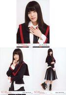 【中古】生写真(AKB48・SKE48)/アイドル/NGT48 ◇角ゆりあ/「世界はどこまで青空なのか?」(2018.3.25 新潟市産業振興センター)会場限定ランダム生写真 3種コンプリートセット