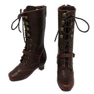 【中古】ドールアクセサリー ドルフィー/DD用 ロングブーツ(ブラウン) SB-SD-199 「シューズブティック」 ホームタウンドルパ名古屋6・アフター＆ホビー天国ウェブ限定