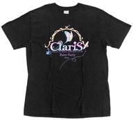 【中古】Tシャツ(女性アイドル) ClariS Tシャツ ブラック XLサイズ 「ClariS 1st HALL CONCERT TOUR 〜Fairy Party〜」