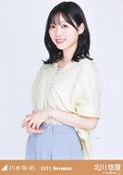 【中古】生写真(乃木坂46)/アイドル/乃木坂46 北川悠理/上半身・スキッパーシャツ/「乃木坂46 2021.November」WebShop 限定ランダム生写真
