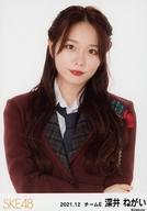 【中古】生写真(AKB48・SKE48)/アイドル/SKE48 深井ねがい/上半身/SKE48 2021年12月度 ランダム生写真(チームE)