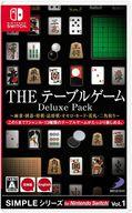 発売日 2022/02/17 メーカー ディースリーパブリッシャー 型番 HAC-P-A6DXB JAN 4527823998674 備考 この1本で7ジャンル・13種類のテーブルゲームがたっぷり楽しめる。初心者から上級者まで、好きな時間に気軽に本格思考のCOMとプレイできるフリープレイモードを収録！各ゲームに用意された豊富な実績集めと、お題クリア型のチャレンジモード・エクストラチャレンジモードも収録！遊ぶたびに各ゲームの腕前をランク設定します。目指せ名人位！オセロ、将棋、囲碁では、おすそわけ対人対戦やタッチでの対人対戦が楽しめます。各ゲームのルールやゲームの進め方を収録。入門から上達まで遊びながら覚えるのに最適です。 関連商品はこちらから ディースリーパブリッシャー　