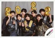 生写真(ジャニーズ)/アイドル/IMPACTors IMPACTors/集合(7人)/横型・上半身/Greeting Photo 〜New Year 2022〜/公式生写真