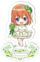 【中古】食玩 雑貨 9.中野四葉 ドレスVer 「五等分の花嫁∬ ゆらゆらみつめてアクリルスタンド」(3)