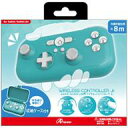 【中古】ニンテンドースイッチハード ワイヤレスコントローラ Jr. ターコイズ (Switch/Switch Lite用)
