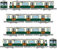 【新品】鉄道模型 1/150 横浜市営地下鉄グリーンライ