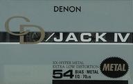 【中古】家電サプライ DENON オーディオカセットテープ 54分 メタル CD/JACK IV カセットテープ [KCD4-54]