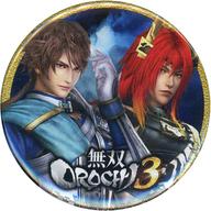 【中古】バッジ・ピンズ 石田三成&鍾会 「無双OROCHI3×コーエーテクモカフェ オリジナル缶バッジ」