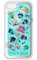 【中古】携帯ジャケット・カバー デザインB(ライトブルー) グリッタースマホケース iPhone12 Pro 「SHOW BY ROCK!!」