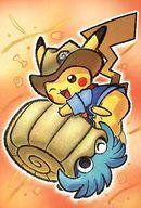 【中古】ポストカード ピカチュウ＆オムナイト ポストカード 「ポケットモンスター」 ポケモン化石博物館グッズのサムネイル