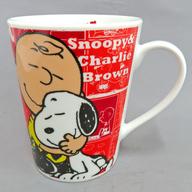 マグカップ・湯のみ スヌーピー＆チャーリー・ブラウン レッド トールマグ 「PEANUTS(SNOOPY) ケンタッキーフライドチキン×スヌーピー」 対象メニュー注文特典