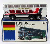 【中古】ミニカー 1/154 ネオプランバス スカイライナー JOBAN KOTSU(ホワイト×グレー×レッド/青箱/日本製) 「トミカ 外国車シリーズ F37」