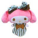 【中古】ぬいぐるみ メロディ チョコミントスタイル BIGぬいぐるみ 「マイメロディ」 セガ限定