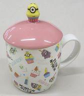 【中古】マグカップ・湯のみ ミニオン 蓋付きマグカップ 「ミニオンズ」 ユニバーサル・スタジオ・ジャパン限定