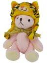 【中古】ぬいぐるみ 干支ミニテディ(寅/ピンク) ぬいぐるみ 「ベアフル」 2022年ハッピーバッグ限定