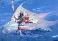 アニメ系トレカ/神河：輝ける世界 イラストコレクション 英語版 19/81：Sky-Blessed Samurai