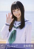 【中古】生写真(AKB48・SKE48)/アイドル/STU48 立仙百佳/CD「花は誰のもの?」劇場盤封入特典生写真