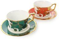 【中古】マグカップ・湯のみ 竈門炭治郎＆煉獄杏寿郎 ノリタケ カップ＆ソーサーセット 「鬼滅の刃」のサムネイル