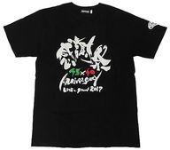 【中古】衣類 イベントロゴ Tシャツ ブラック Mサイズ 「仮面ライダー生誕45周年×スーパー戦隊シリーズ40作品記念 45×40 感謝祭 Anniversary LIVE ＆ SHOW」