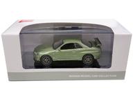 【中古】ミニカー 1/64 SKYLINE GT-R BNR34 V・specII Nur Millennium Jade(ライトグリーンメタリック) 「NISSAN MODEL CAR COLLECTION」 [KWAM003014]