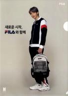 【中古】クリアファイル [単品] アールエム(BTS/防弾少年団) A4クリアファイル 「FILA×BTS」 2019年コラボリュック購入特典