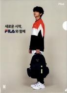 【中古】クリアファイル [単品] ブイ(BTS/防弾少年団) A4クリアファイル 「FILA×BTS」 2019年コラボリュック購入特典