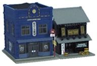 【新品】鉄道模型 1/150 ジーンズ専門店・日本酒専門店 「ジオコレ 建物コレクション 045-5」 [321118]