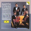 輸入クラシックCD EMERSON STRING QUARTET / BARTOK：THE 6 STRING QUARTETS