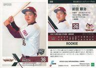 【中古】スポーツ/レギュラーカード/EPOCH 2022 NPB プロ野球カード 320[レギュラーカード]：前田銀治(パラレル版)