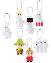 【中古】食玩 キーホルダー 全7種セット 「ムーミン ふわふわマスコット」