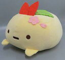 【中古】ぬいぐるみ えびふらいのしっぽ もちもちさくら餅 うつぶせぬいぐるみBIG 「すみっコぐらし」