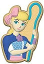 【中古】食玩 雑貨 4.ボー・ピープ 「TOY STORY 4 COOKIE MAGCOT」