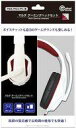 【中古】PS5ハード マルチ ゲーミングヘッドセット ホワイト&レッド (PS5/PS4/PC用)