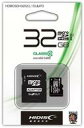 【中古】家電サプライ HI DISC microSDHCカード 32GB CLASS10 UHS-1対応 SD変換アダプタ付き [HDMCSDH32GCL10U...