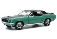 【中古】ミニカー 1/18 1967 Ford Mustang Coupe Ski Country Special(ラブランドグリーン) [13575]