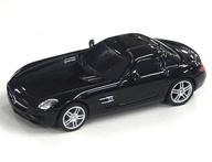 【中古】ミニカー 4.1/64 SLS AMG (ブラック) 「メルセデス・ベンツ Premium Collection.」 2016年 UCC BLACK無糖キャンペーン品