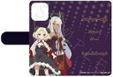 【中古】携帯ジャケット・カバー D.ベルゼブブ&ペコラ 手帳型スマホケース(iPhone12/12 Pro) 「スライム倒して300年、知らないうちにレベルMA...