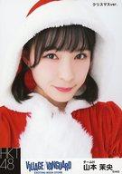 【中古】生写真(AKB48・SKE48)/アイドル/HKT48 山本茉央/バストアップ・クリスマスver./HKT48×ヴィレッジヴァンガード限定ランダム生写真(VILLAGE/VANGUARD EXCITNG BOOK STORE)