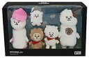 【中古】ぬいぐるみ UNIVERSE_RJ PLUSH DOLL SET 「BT21」