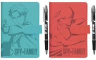 【中古】文房具その他 全2種セット プレミアム型押しシステム手帳セット 「SPY×FAMILY」