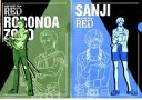 クリアファイル ロロノア・ゾロ＆サンジ A4クリアファイルセット(2枚組) 「一番くじ ワンピース FILM RED」 I賞