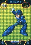 【中古】アニメ系トレカ/プリズムカード/カードダス ロックマンXリバイバル No.4[プリズムカード]：ROCKMAN X
