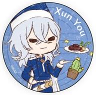 【中古】バッジ・ピンズ 荀攸 「Dragon’s Bite 〜龍王ノ宴〜 缶バッジ 01.グラフアートデザイン」