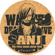 【中古】マグカップ・湯のみ サンジ コルクコースター 「ワンピース グランドアリーナツアー」 アリーナ会場限定グッズ